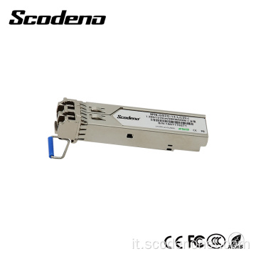 Scodeno Singolo modo ottico 1310nm 20Km RJ45 Applicazione 1.25G Gpon SFP Module